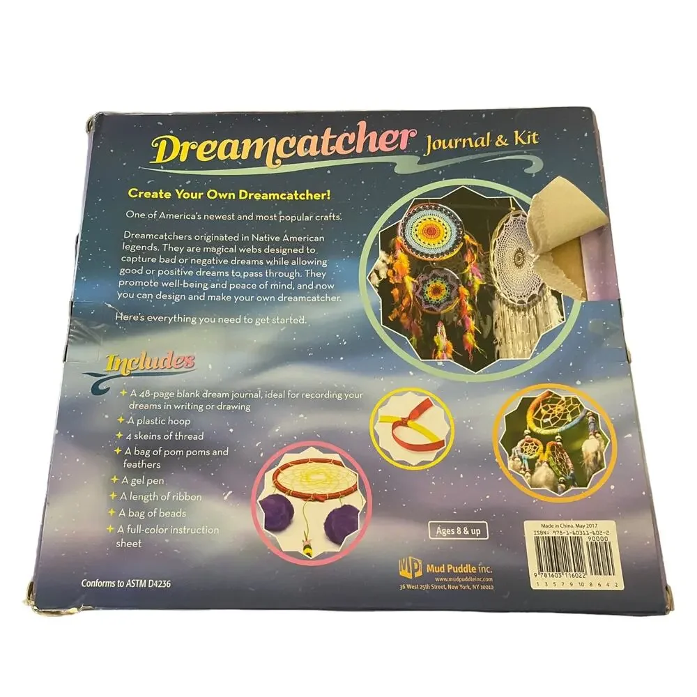 Dreamcatcher Journal & Kit Create Your Own Dreamcatcher